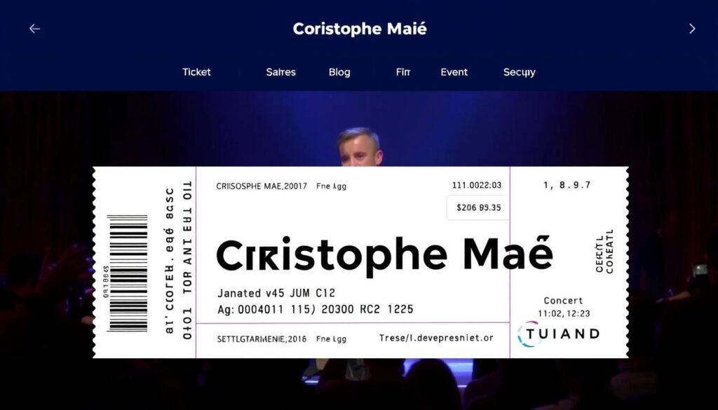Billets concert Christophe Maé 2026